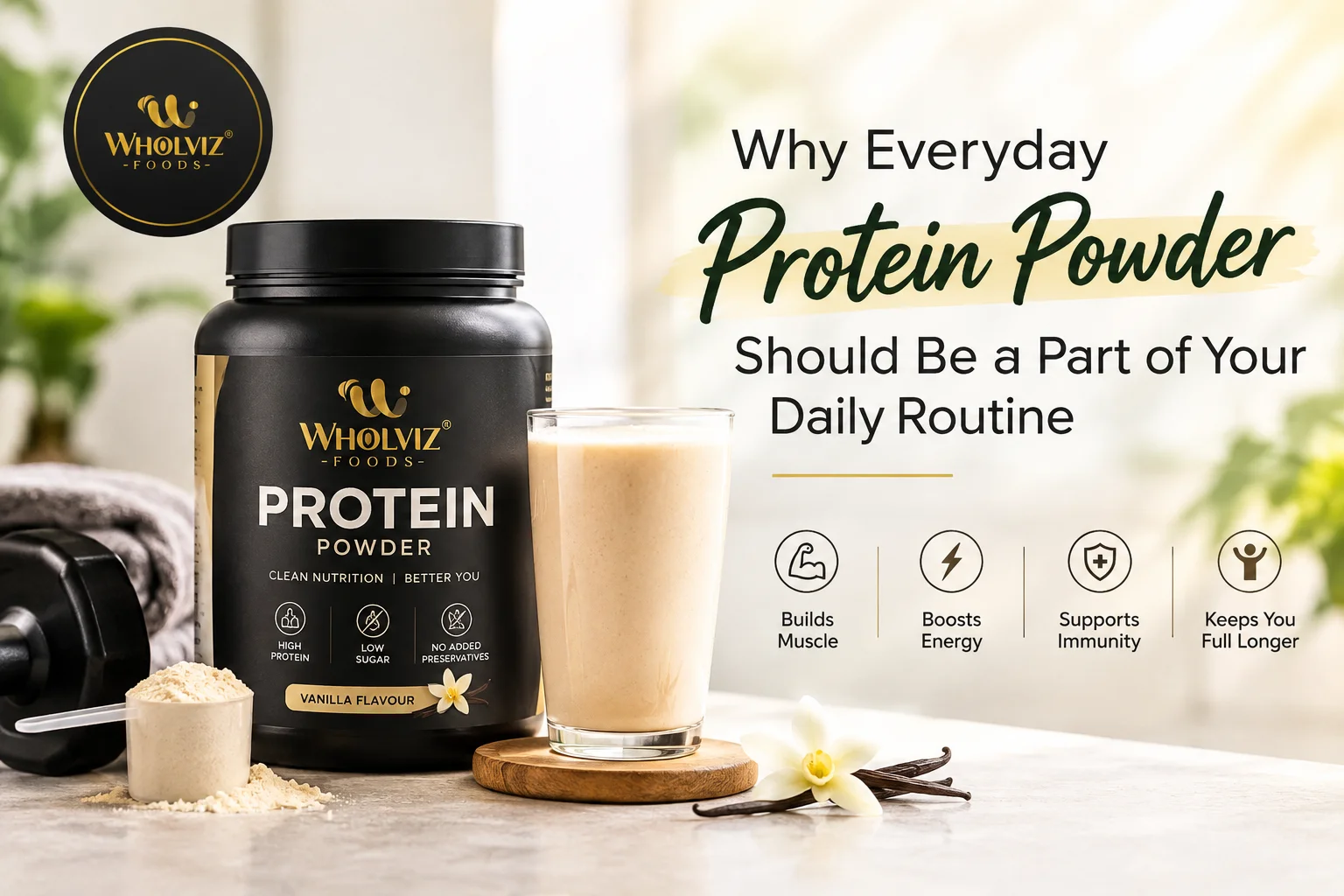 Why Everyday Protein Powder Should Be a Part of Your Daily Routine
