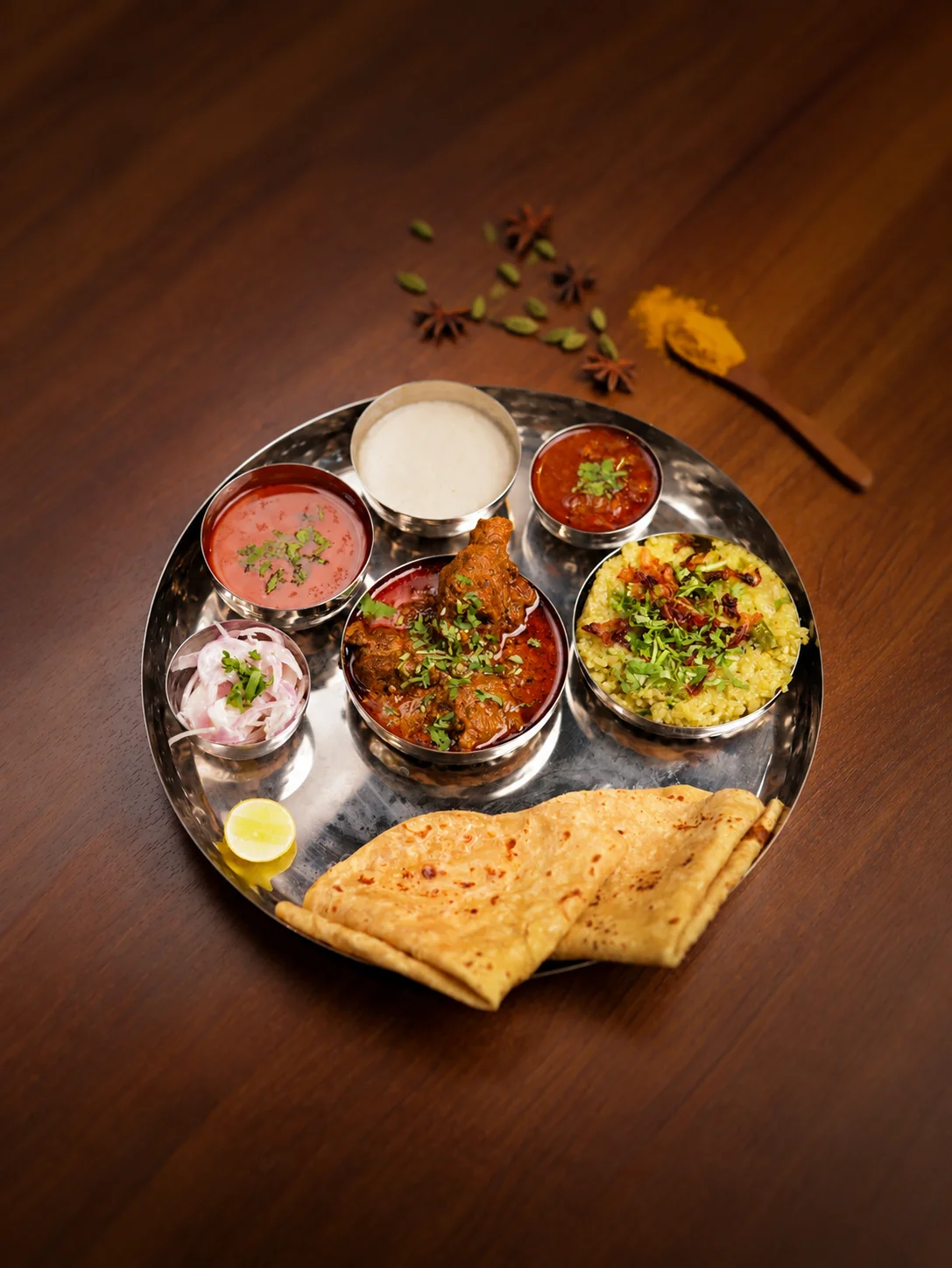 The Rich and Comforting World of Authentic Kolhapuri Thali