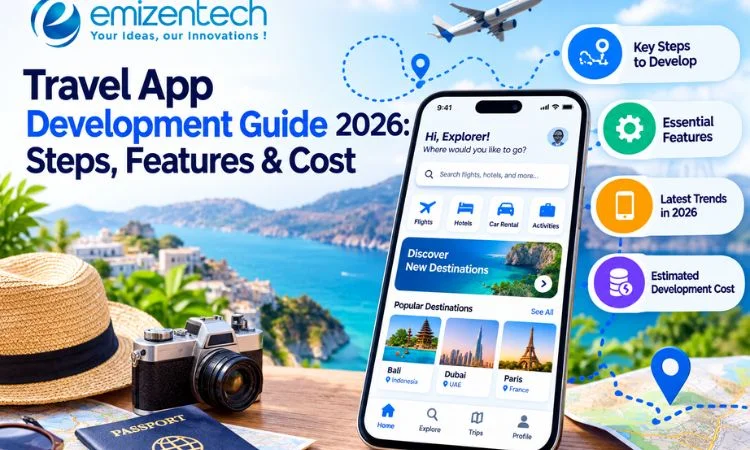 Travel App Development Guide 2026: Steps, Features & Cost
