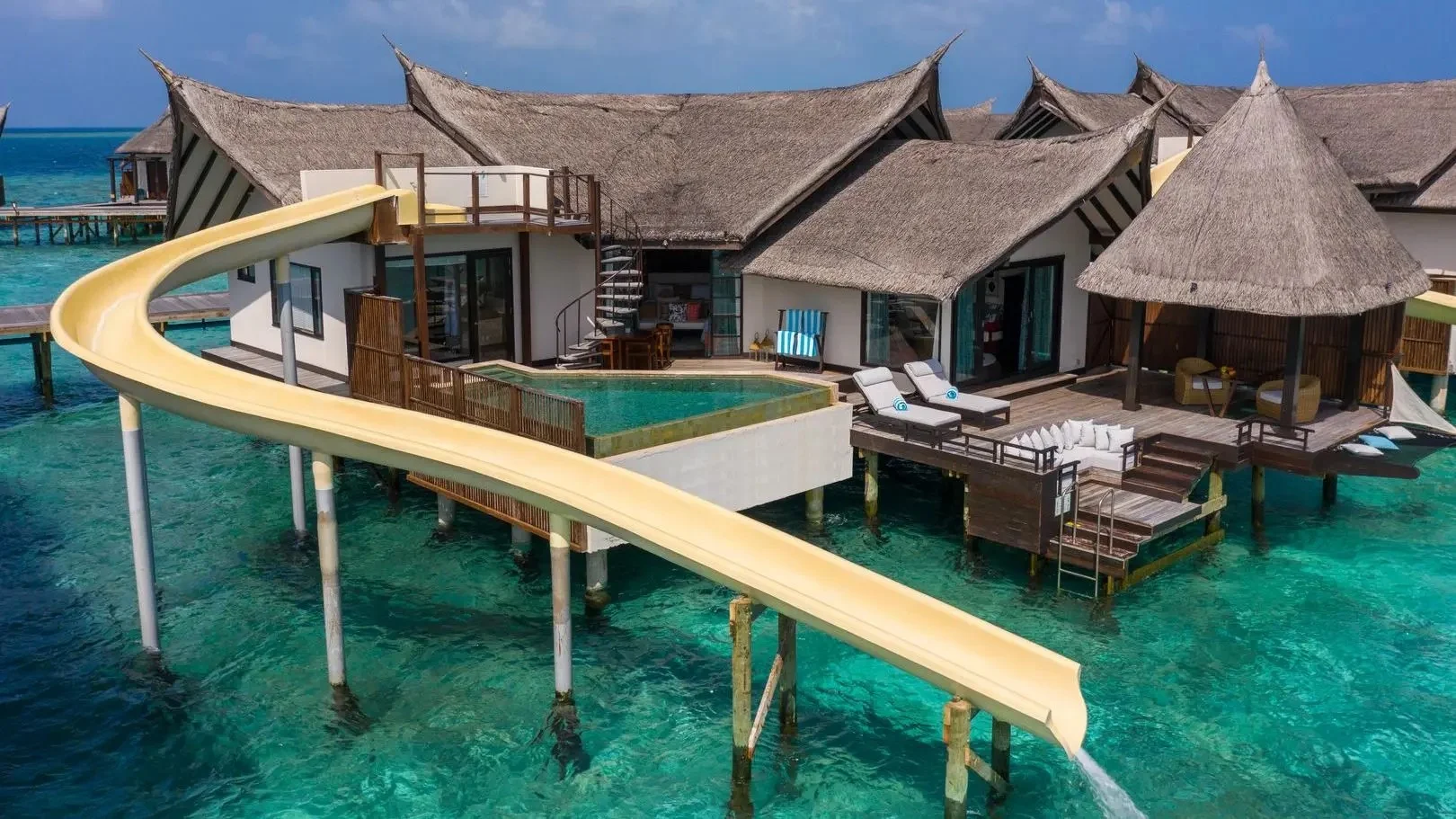 The Ultimate Villa Day: Swim, Slide and Relax in the Maldives