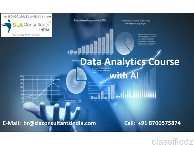 Data Analyst Course in Delhi for Future Careers in Enterprise Data Intelligence | Learn Excel, VBA, SQL, Power BI & Tableau with Free Alteryx, Prompt Engineering & Gen AI Skills + IBM Certification Support by SLA Consultants India