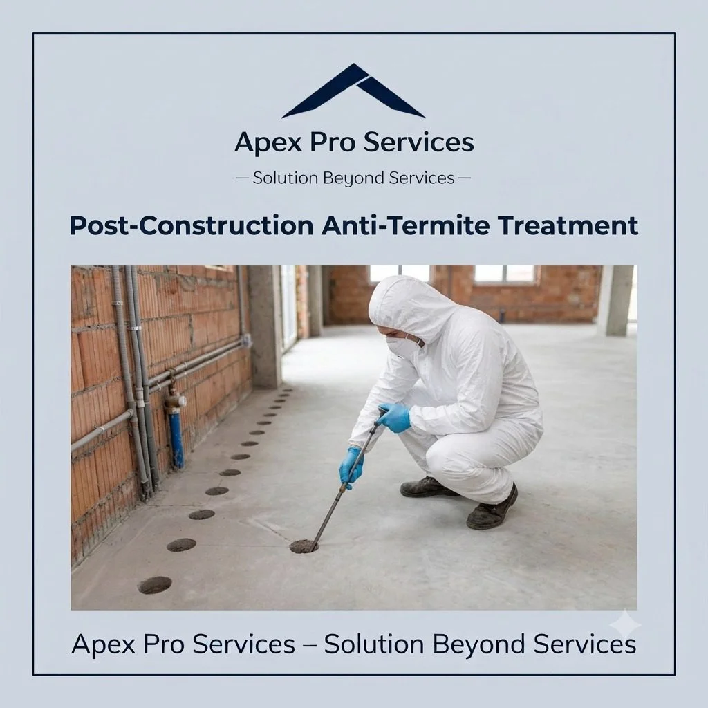 Post-Construction Termite Control for Existing Buildings