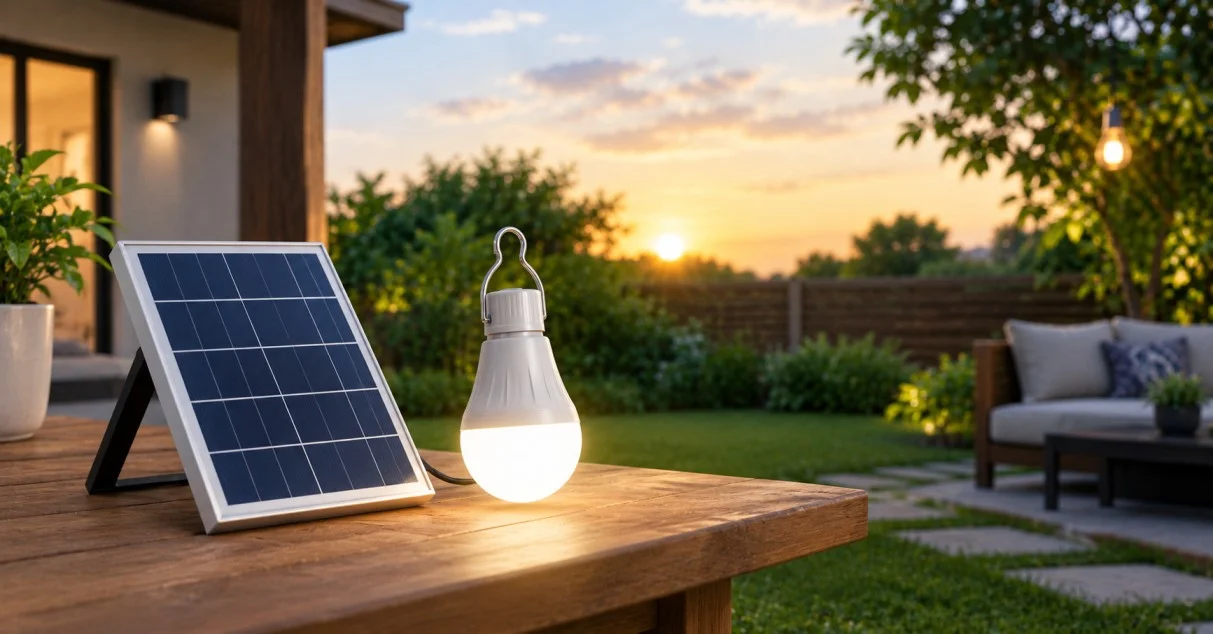 How to Choose the Best Solar Panel Light Bulb for Outdoor Use